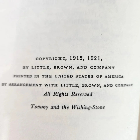 Vintage 1920s Hardcover Storybook Tommy  and the Wishing Stone Illustrated - Picture 9 of 15